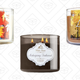 Free 3-wick candle with any purchase with code THISISXMAS